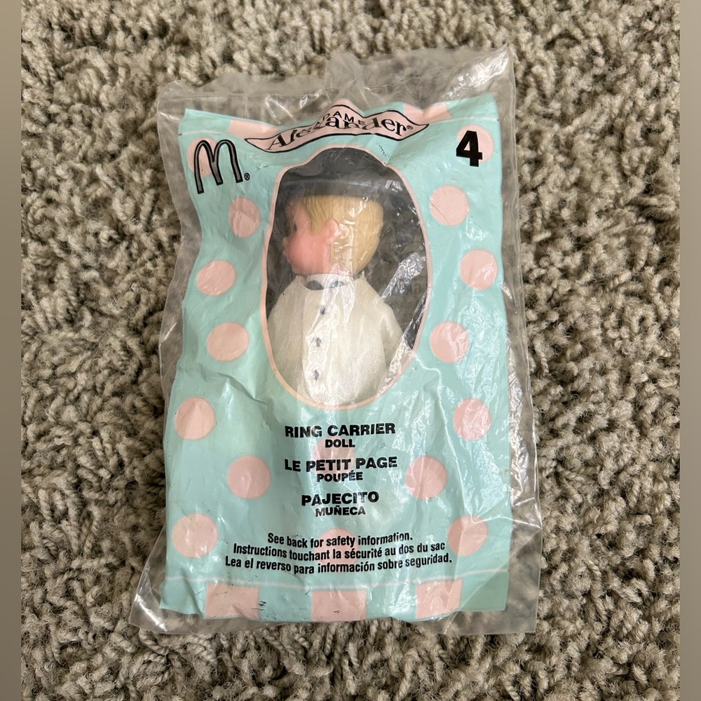 McDonald’s Madame Alexander Ring Carrier Doll